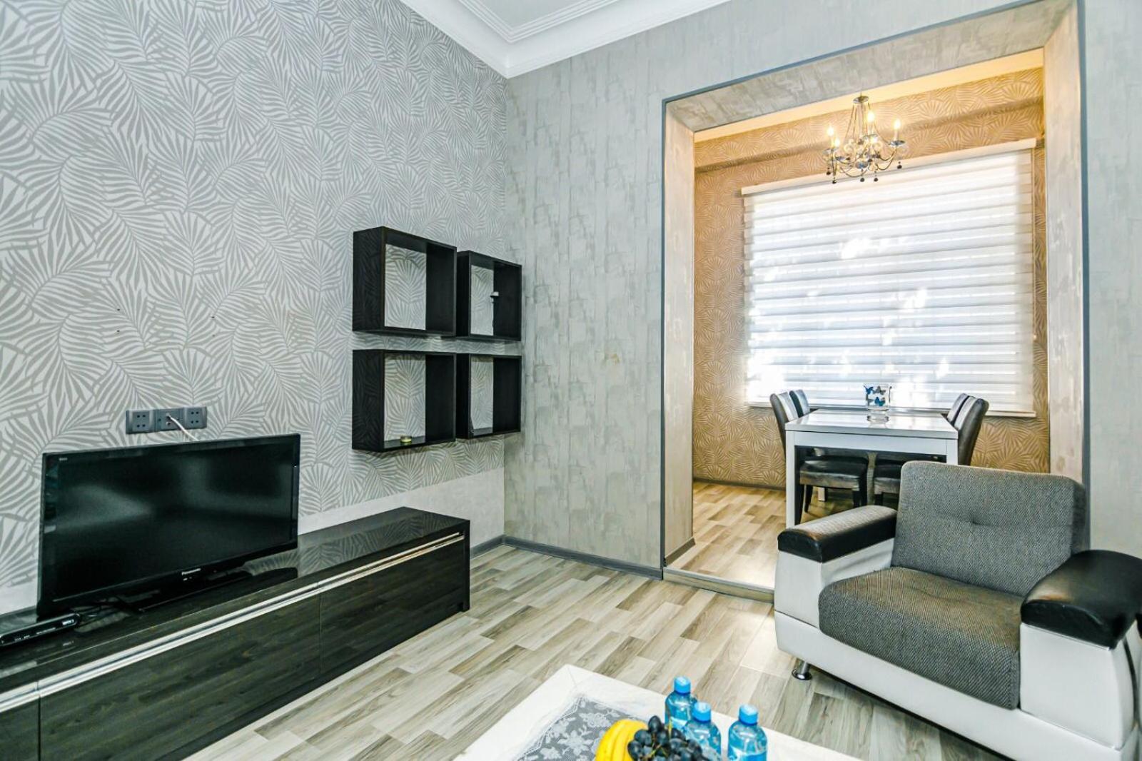 Azneft Square Deluxe Apartment 巴库 外观 照片
