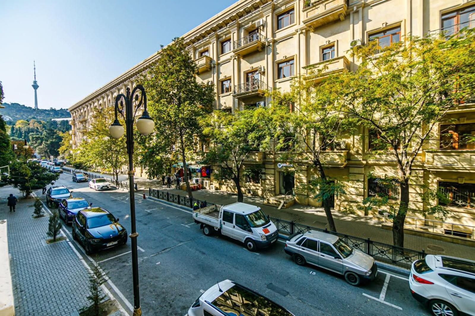Azneft Square Deluxe Apartment 巴库 外观 照片