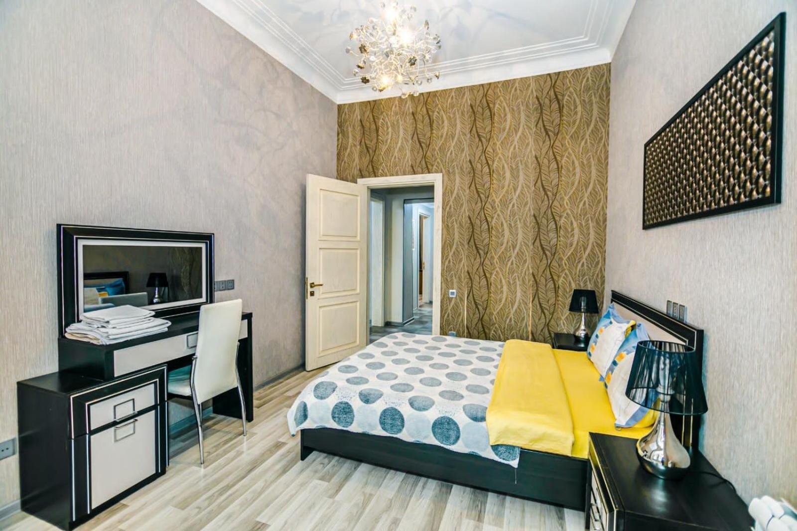 Azneft Square Deluxe Apartment 巴库 外观 照片